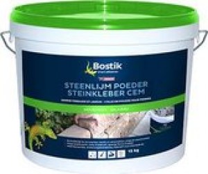 Bostik Steenlijm (poederlijm) Grijs emmer 15kg A. van Elk BV